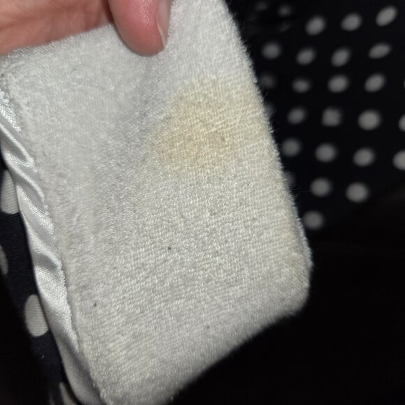 Kate Spade Polka Dot Robe NAVY - Picture 6 of 8